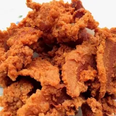 正宗温州特产五花肉炸猪油渣排骨炸苍南熟食酥脆肉休闲小吃250g
